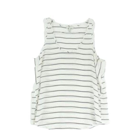 Joie Nautical Striped Silk Tank Top - Picture 4 of 4